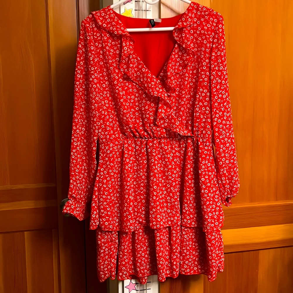 Floral Long Sleeve Dress